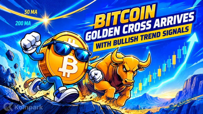 Bitcoin Golden Cross Arrives with Bullish Trend Signals
