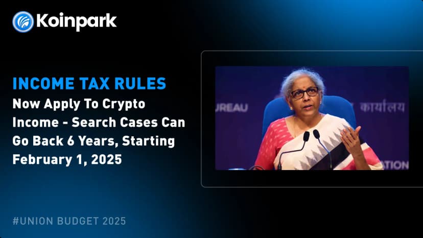 Income Tax Rules Now Apply to Crypto Income - Search Cases Can Go Back 6 Years, Starting February 1, 2025