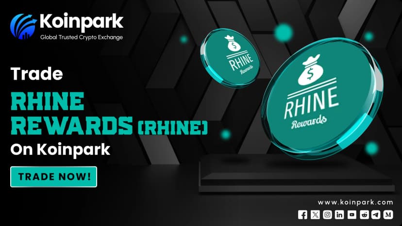 Unveiling the Innovation: RHINE Rewards Token Now Listed on Koinpark Platform