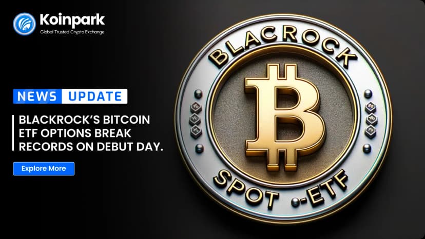 BlackRock’s Bitcoin ETF Options Break Records on Debut Day