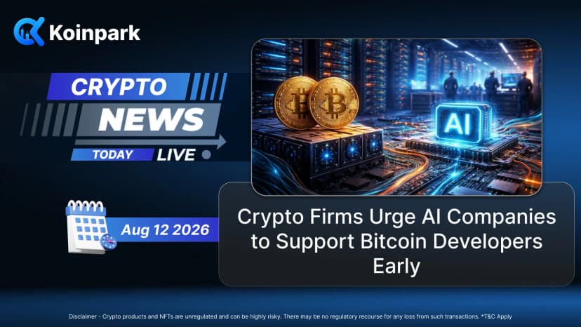 Crypto Firms Urge AI Companies to Support Bitcoin Developers Early
