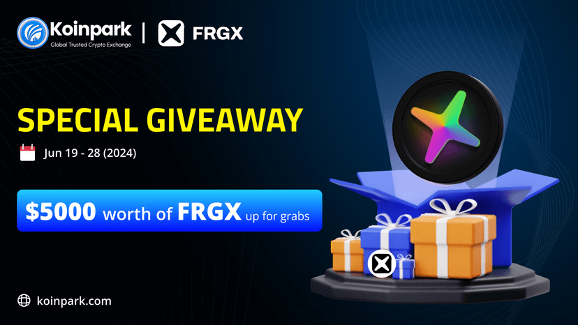 Koinpark will List FRGX Soon with $5,000 Worth of Rewards