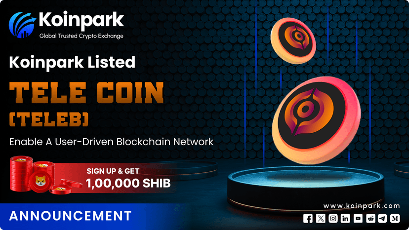 TELE COIN (TELEB) Now Available for Trading on KoinPark
