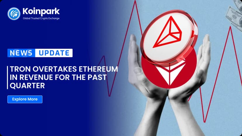 Tron Overtakes Ethereum in Revenue for the Past Quarter