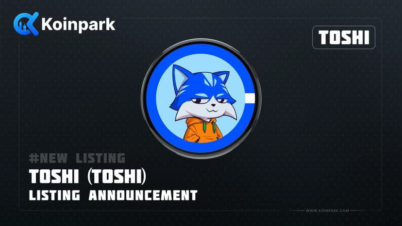 TOSHI (TOSHI) Gets Listed on Koinpark