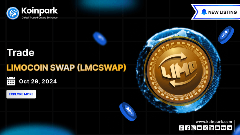 LMCSWAP is Live on Koinpark’s INR and USDT Markets