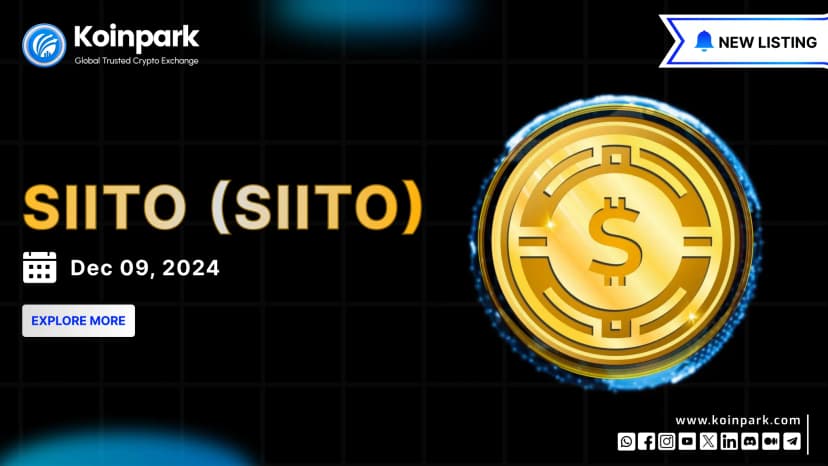 SIITO (SIITO) is Now Live on Koinpark