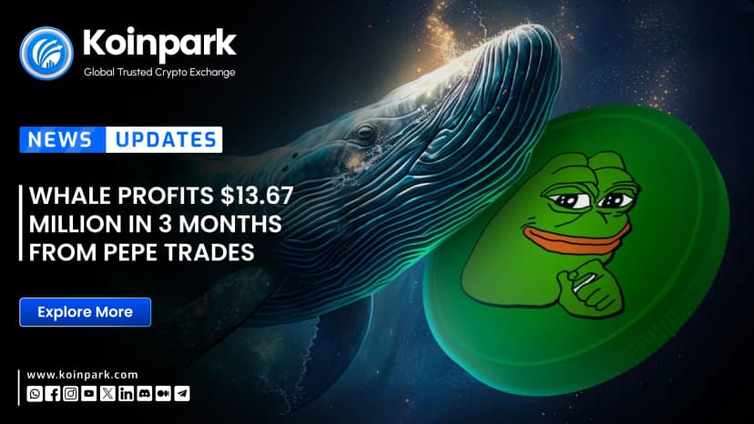 Whale profits $13.67 million in 3 months from PEPE trades