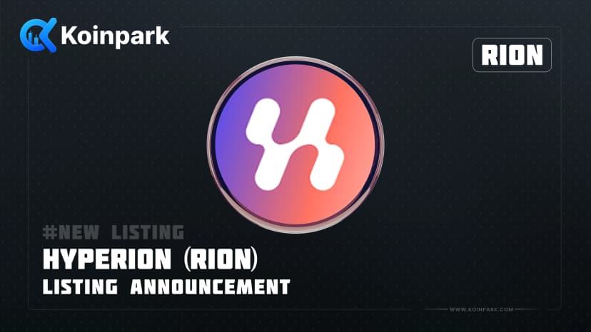 Hyperion (RION) Gets Listed on Koinpark