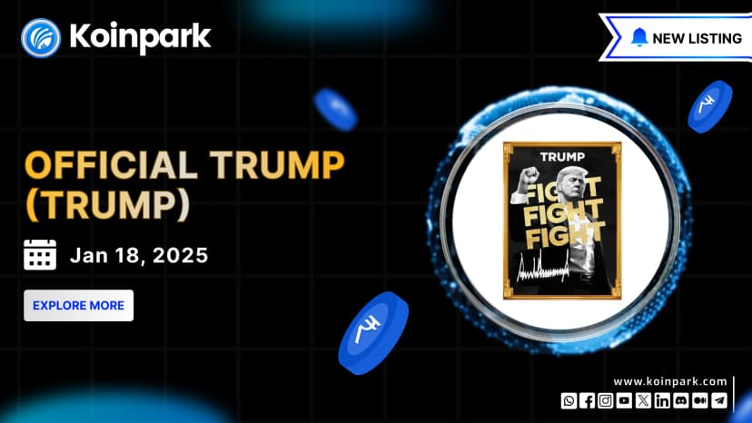 OFFICIAL TRUMP ($TRUMP) is Now Live on Koinpark’s INR Market
