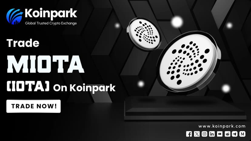 MIOTA's Debut: Koinpark Welcomes IOTA to the Family