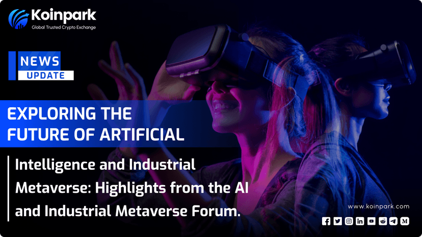 Exploring the Future of Artificial Intelligence and Industrial Metaverse: Highlights from the AI and Industrial Metaverse Forum.