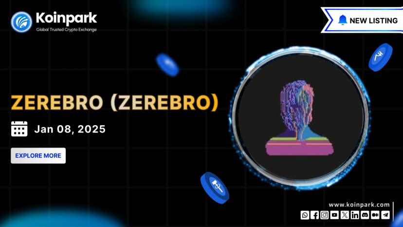 Zerebro (ZEREBRO) is Now Live on Koinpark’s INR Market