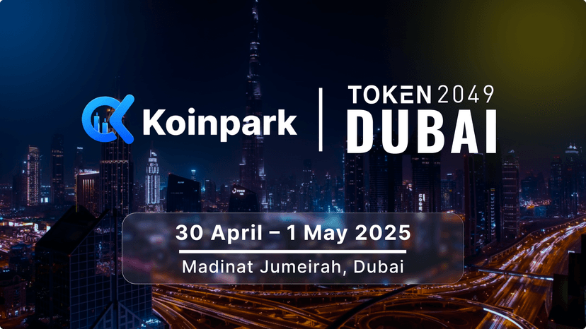 Koinpark Joins TOKEN2049 Dubai to Drive Innovation