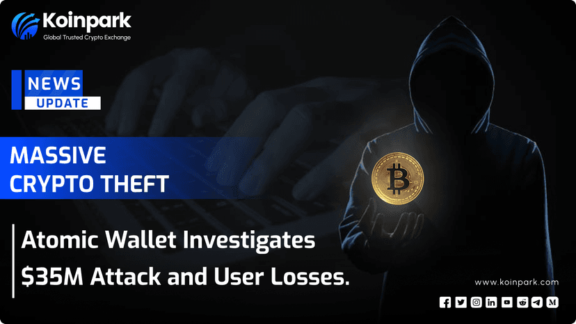 Massive Crypto Theft: Atomic Wallet Investigates $35M Attack and User Losses.