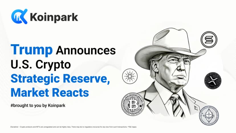 Trump Announces U.S. Crypto Strategic Reserve, Market Reacts