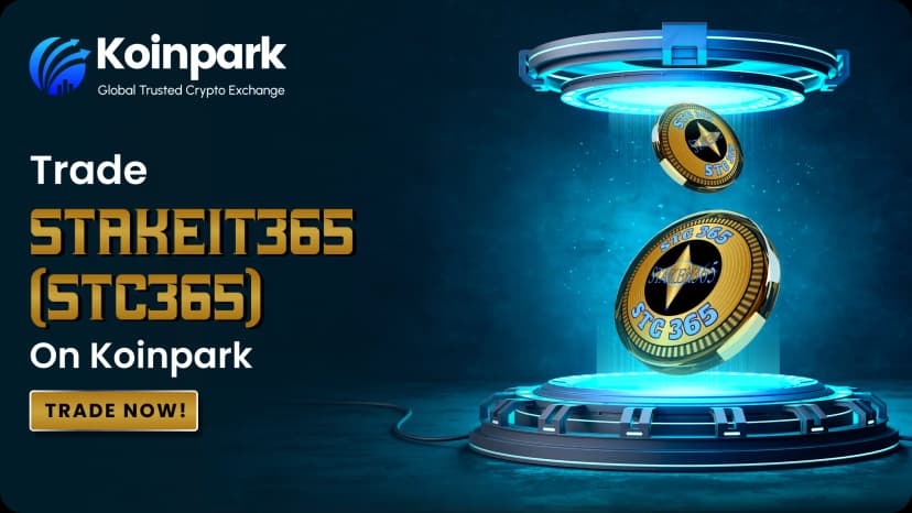 STAKEIT365 Is Now Available on Koinpark’s USDT Market