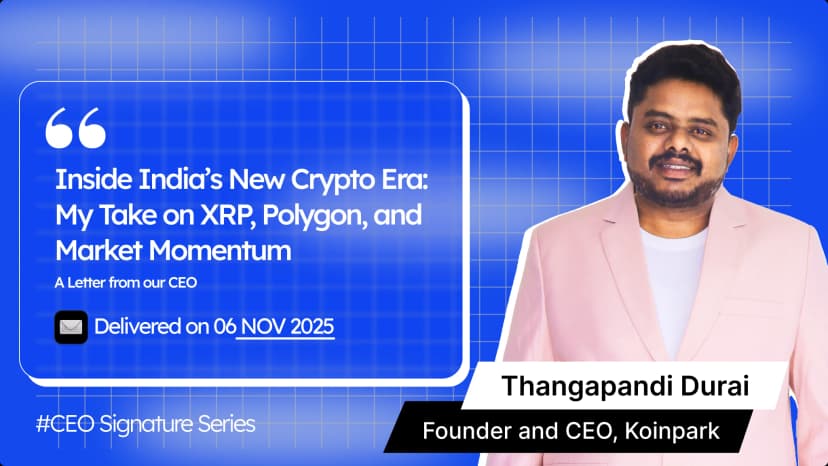 Inside India’s New Crypto Era: My Take on XRP, Polygon, and Market Momentum