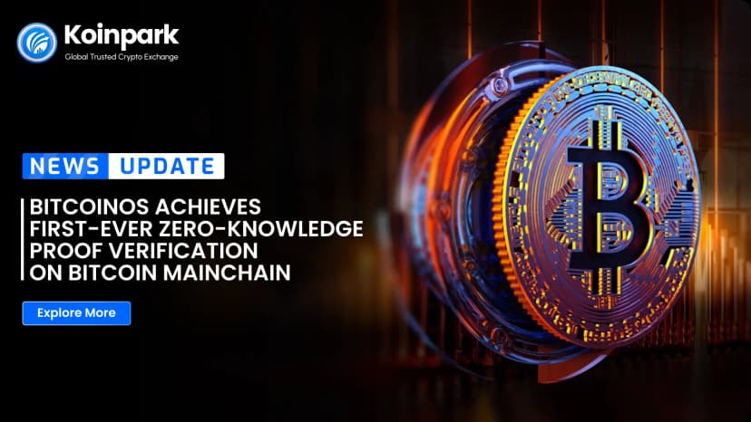 BitcoinOS Achieves First-Ever Zero-Knowledge Proof Verification on Bitcoin Mainchain