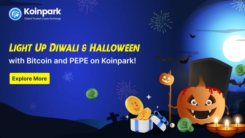 Light Up Diwali & Halloween with Bitcoin and PEPE on Koinpark!