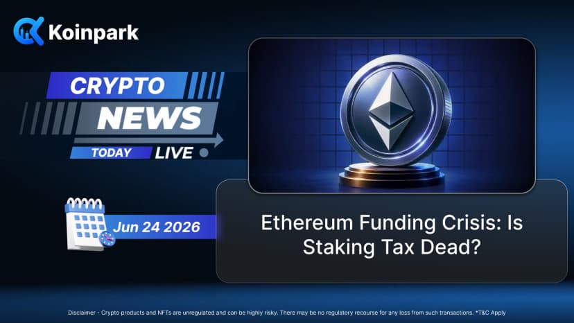 Ethereum Funding Crisis: Is Staking Tax Dead?