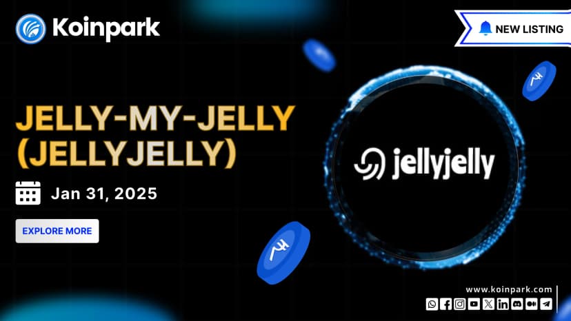 New Listing: Jelly-My-Jelly (JELLYJELLY) is Live on Koinpark’s INR Market