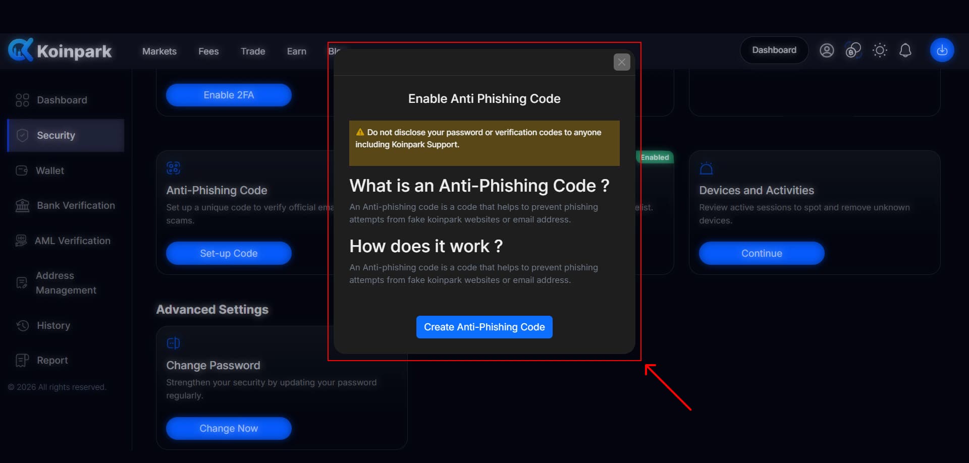 Anti-Phishing Code