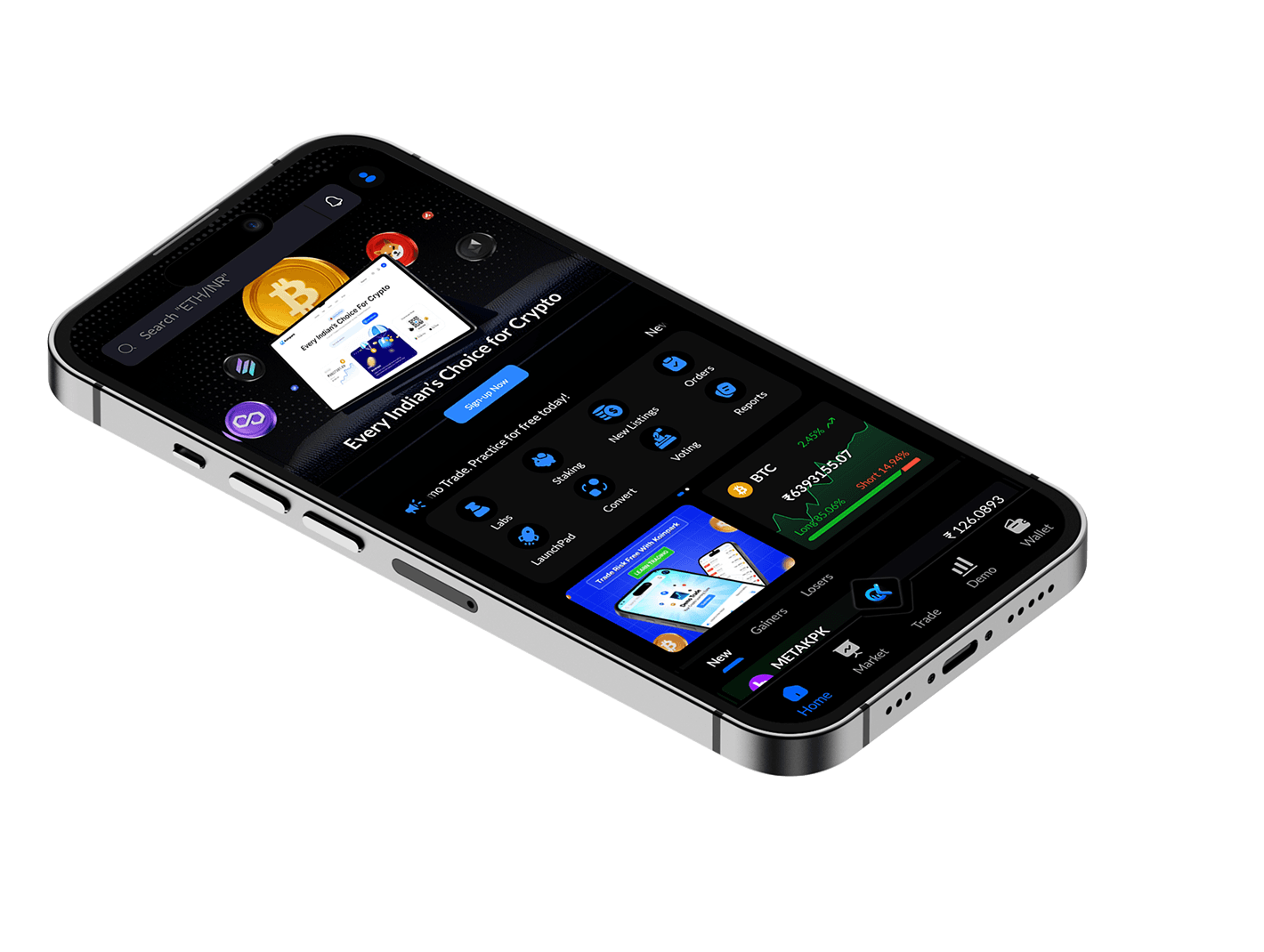 Koinpark Mobile Application