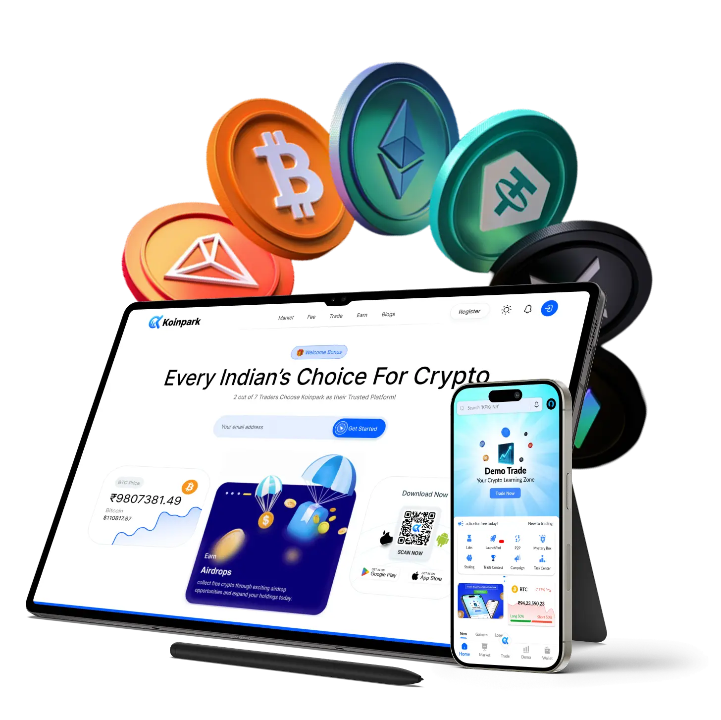 Welcome to Koinpark | Sign Up & Start Trading